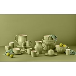 Ib Laursen - Hndklde Mynte Wasabi strikket 40x60 cm