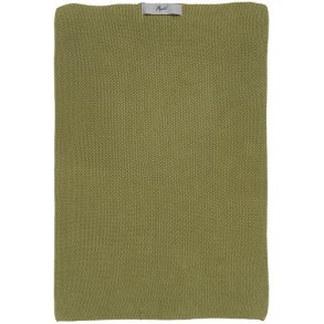 Ib Laursen Hndklde Mynte herbal green strikket 40x60cm