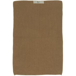 Ib Laursen Hndklde Mynte honning strikket 40x60cm