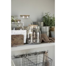 Ib Laursen Hndklde Mynte honning strikket 40x60cm