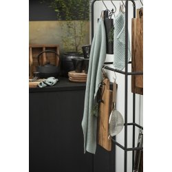 Ib Lauersen Hndklde Mynte stvgrn strikket 40x60 cm.