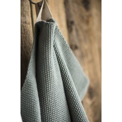 Ib Laursen Karklud Mynte strikket mosgrn 25x25 cm.