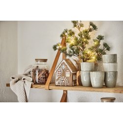 Ib Laursen - Hndklde butter creme strikket 40x60 cm