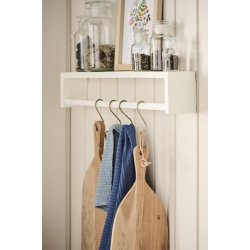 Ib Laursen Hndklde mrkebl strikket 40x60 cm