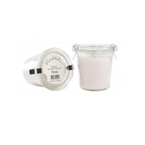 Munkholm hndlavet duftlys m. rose