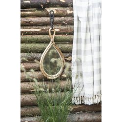 Ib Laursen - Hndspejl med bambuskant