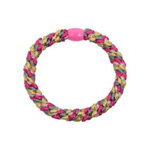 ByStr Hrelastik  Multi Pink/Guld/Bl