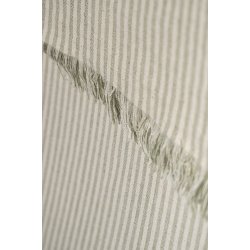 Ib Laursen Hammam hndklde Otto natur med smalle stvgrnne striber 100x150cm.