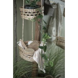 Ib Laursen Hammam hndklde med frynser lyserde striber 50x100cm.