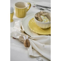 Ib Laursen -Pskeg med harere af foldet papir og med magnetlukning