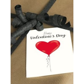 Mouse & Pen -  Happy Valentines Day lille kort