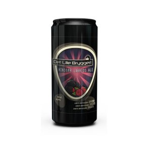 �l - Det Lille Bryggeri - Hindb�r Lakrids Ale D�se 50cl. 6,6&