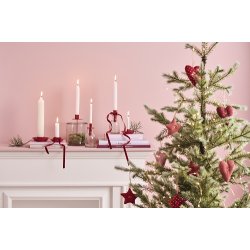 Ib Laursen Hjerte rde My Nostalgic Christmas, 5 varianter, 1 stk