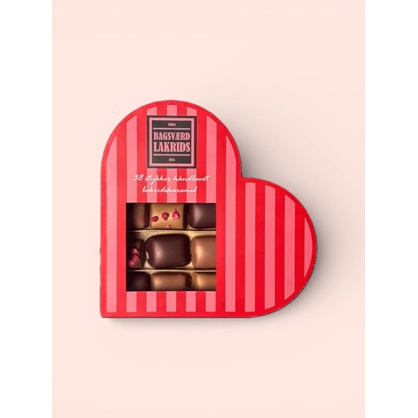 Bagsv�rd Lakrids HJERTE�SKE - 380g