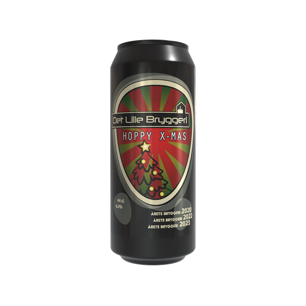 L - Det Lille Bryggeri  Hoppy X-mas (Pale Ale) 44 cl. 6% vol.
