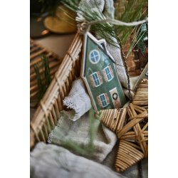 Ib Laursen Hus til ophng m/jutesnor  3 ass, 1 stk.