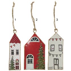 Ib Laursen Hus til ophng med jutesnor 1 stk