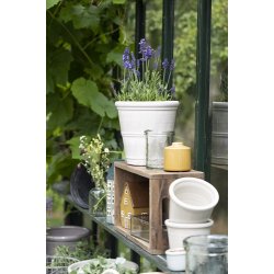 Ib Laursen Hus til fyrfadslys Nyhavn brunt tag uden skorsten