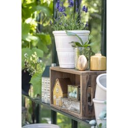 Ib Laursen Hus til fyrfadslys Nyhavn brunt tag uden skorsten