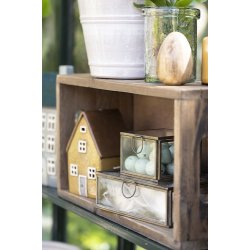 Ib Laursen Hus til fyrfadslys Nyhavn brunt tag uden skorsten