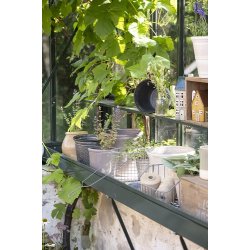 Ib Laursen Hus til fyrfadslys Nyhavn brunt tag uden skorsten