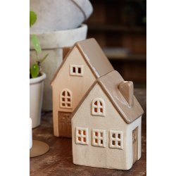 Ib Laursen Hus til fyrfadslys 4 vinduer r facade