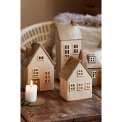 Ib Laursen Hus til fyrfadslys 2 vinduer r facade