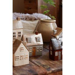 Ib Laursen Hus til fyrfadslys 2 vinduer r facade