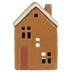 Ib Laursen Hus til fyrfadslys Brighton rustfarvet dr