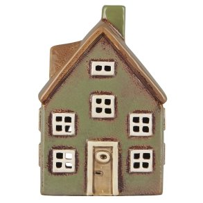 Ib Laursen Hus til fyrfadslys Nyhavn, med brun dr