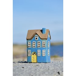 Ib Laursen - Hus til fyrfadslys Nyhavn gul dr