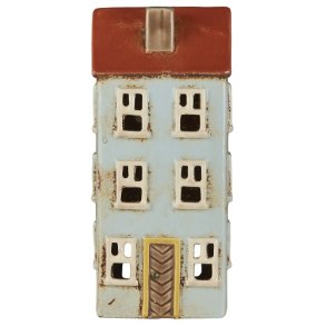  Ib Laursen Hus til fyrfadslys Nyhavn, gul drkarm