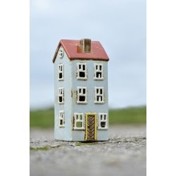  Ib Laursen Hus til fyrfadslys Nyhavn, gul drkarm