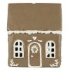 Ib Laursen Hus til fyrfadslys Stillenat Gingerbread drkrans