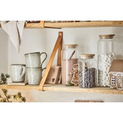 Ib Laursen Hus til fyrfadslys Stillenat Gingerbread drkrans