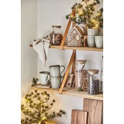 Ib Laursen Hus til fyrfadslys Stillenat Gingerbread drkrans