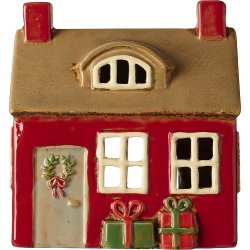 Ib Laursen Hus til fyrfadslys Stillenat drkrans og gaver