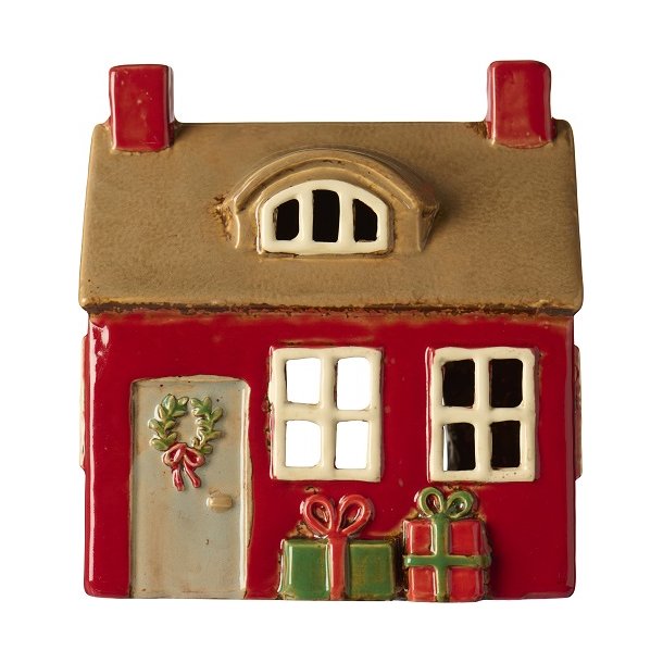 Ib Laursen Hus til fyrfadslys Stillenat drkrans og gaver