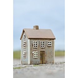 Ib Laursen Hus til fyrfadslys Visby brun dr