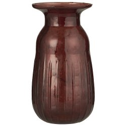 Ib Laursen Hyacintvase pebbled glas coral almond