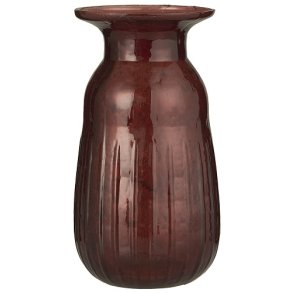 Ib Laursen Hyacintvase pebbled glas coral almond