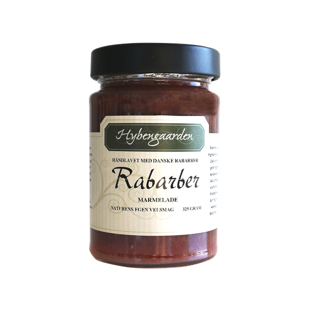 Hybengaarden Rabarbermarmelade - 325g