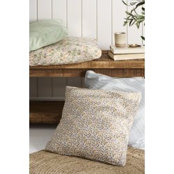 Ib Laursen Hyndebetrk Charlie med mrkebl tynde striber 45x45 cm