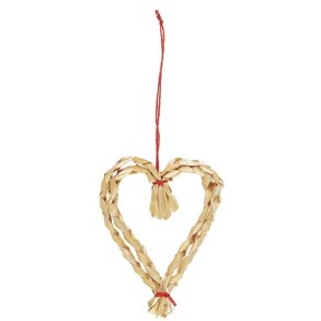 Ib Laursen Hjerte til ophng My Nostalgic Christmas (rd snor)