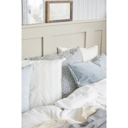 Ib Laursen Pudebetrk Magnus stvbl m/hvide striber 50 x 50 cm.