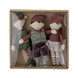 Bloomingville - Jingle Deko Nisser, Grn, Hr - 1 stk. vlg variant