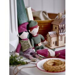 Bloomingville - Jingle Deko Nisser, Grn, Hr - 1 stk. vlg variant