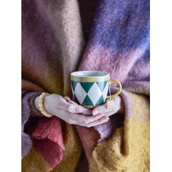  Bloomingville - Jolly Krus, Grn, Stentj