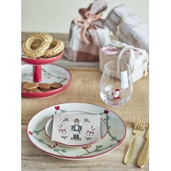 Bloomingville -Jolly Serviet, Grn,  20 stk.