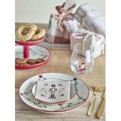 Bloomingville -Jolly Serviet, Grn,  20 stk.